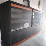 Vitrine expunere, masca chiuveta cu chiuveta